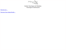 Tablet Screenshot of jrobles.itchihuahua.edu.mx